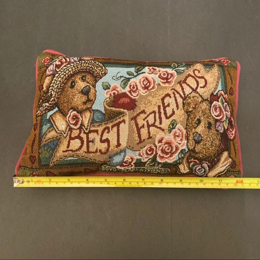 Boyds Bears & Friends “Best Friends” mini pillow